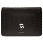 Чехол на заднюю панель Karl Lagerfeld  Karl Lagerfeld Saffiano Monogram Ikonik case for a 16" laptop - black 