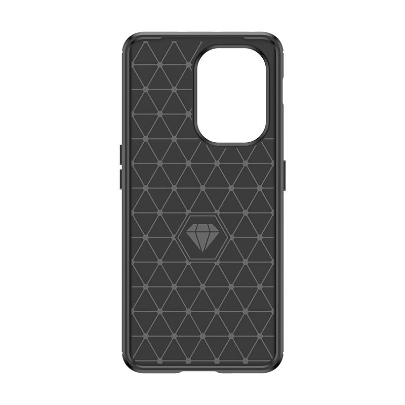 Tagakaaned Hurtel - Carbon Case silicone case for OnePlus Ace 2V/OnePlus Nord 3 - black