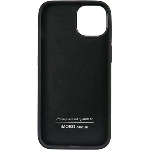 Tagakaaned Audi Audi Genuine Leather iPhone 12/12 Pro 6.1" black/black hardcase AU-TPUPCIP12P-Q8/D1-BK