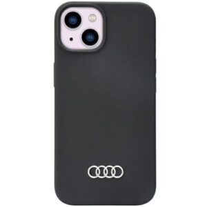 Nugarėlės dėklai Audi  Audi Silicone Case iPhone 14 6.1" black/black hardcase AU-LSRIP14-Q3/D1-BK