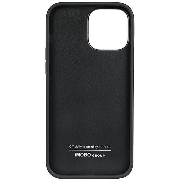 Tagakaaned Audi Audi Synthetic Leather iPhone 13 Pro Max 6.7" black/black hardcase AU-TPUPPCIP13PM-TT/D1-BK