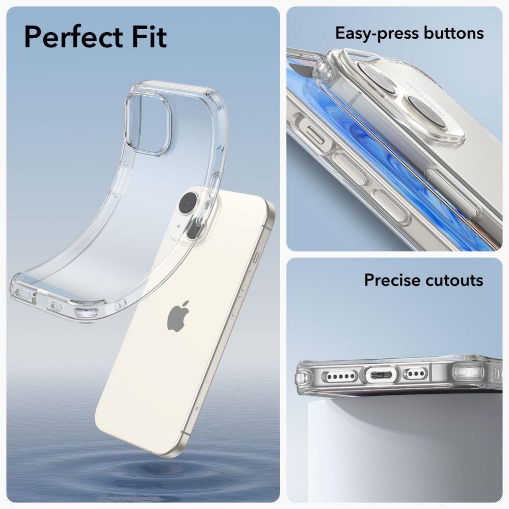 Чехол на заднюю панель ESR ESR Project Zero iPhone 15 Case - Clear