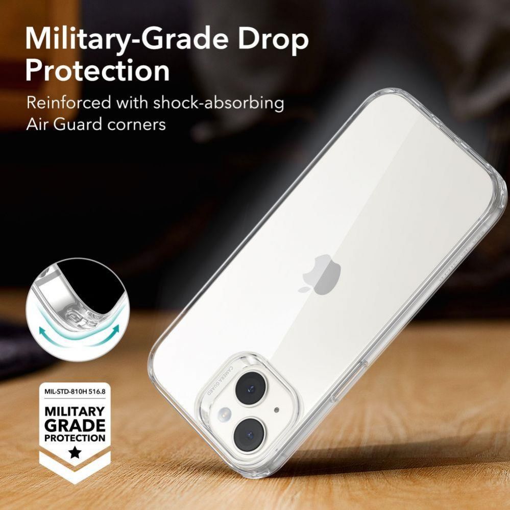 Чехол на заднюю панель ESR ESR Project Zero iPhone 15 Case - Clear