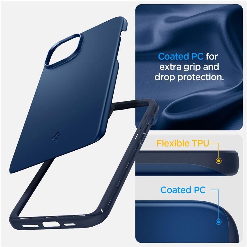 Back panel cover Spigen Blue
