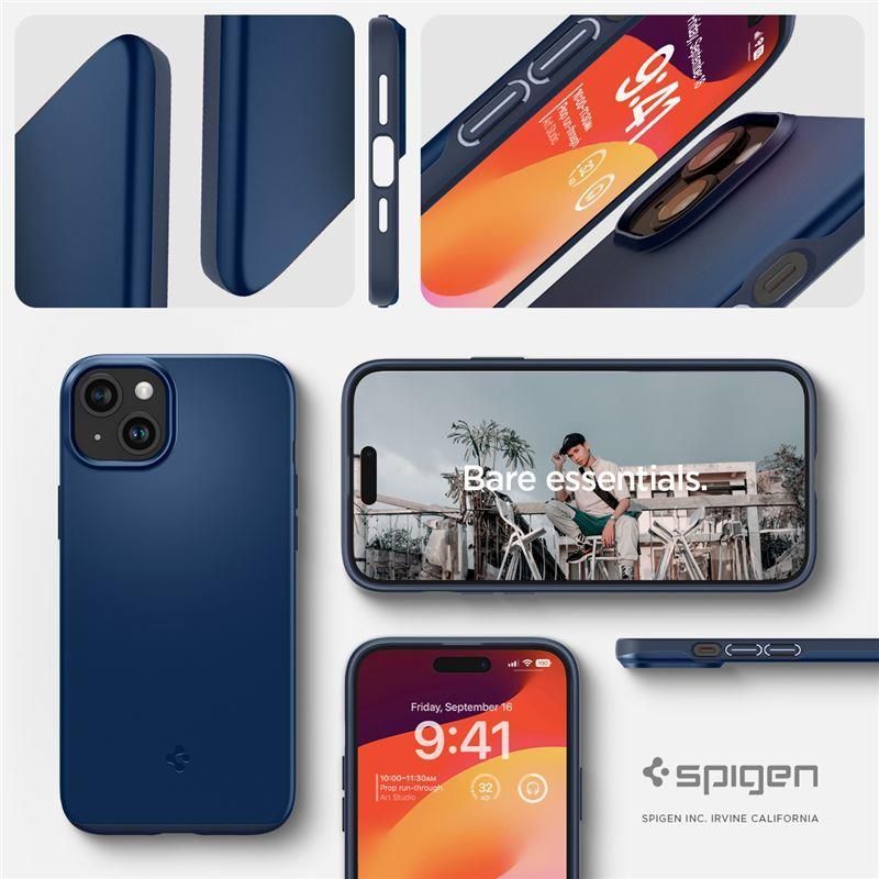 Back panel cover Spigen Blue