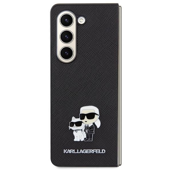 Tagakaaned Karl Lagerfeld Karl Lagerfeld Saffiano Karl&Choupette Pin case for Samsung Galaxy Z Fold 5 - black