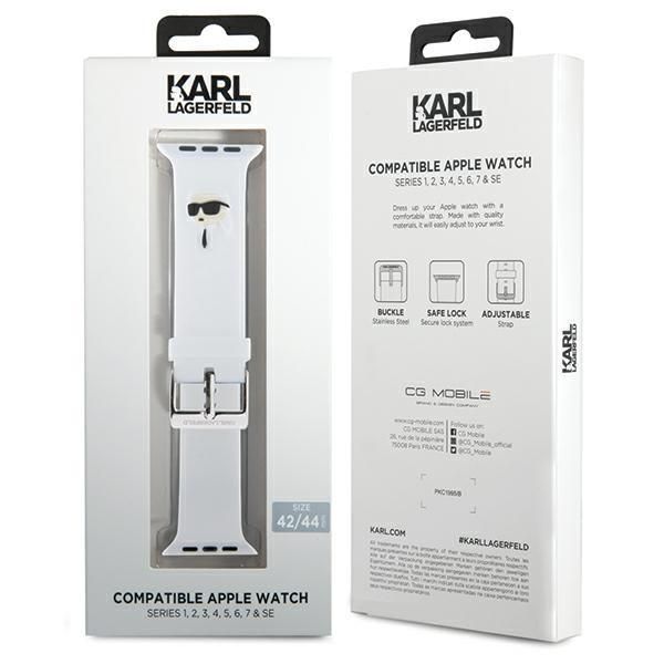 Case universal pocket Karl Lagerfeld - White