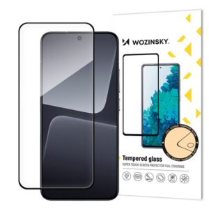 Apsauginiai stiklai Hurtel  Wozinsky Full Glue tempered glass with black frame for Xiaomi 14 