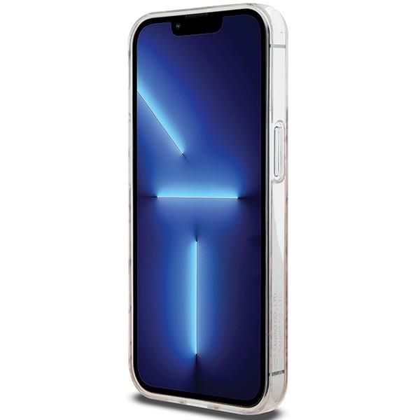 Back panel cover Hello Kitty Hello Kitty IML Gradient Electrop Crowded Kitty Head case for iPhone 13 Pro / 13 - pink