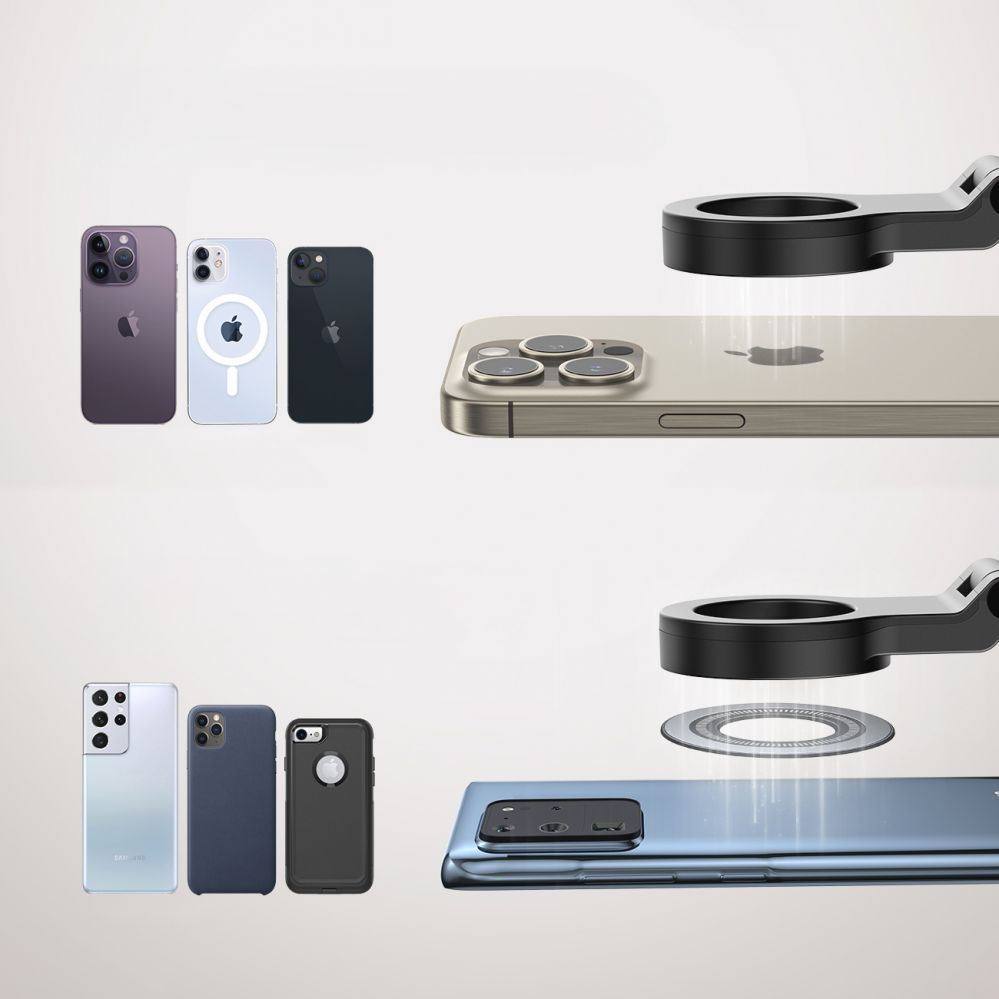 Auto holder Joyroom Joyroom JR-ZS365 magnetic phone travel holder - black