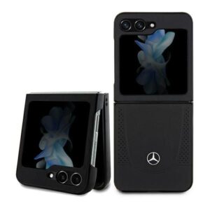 Чехол на заднюю панель Mercedes-Benz  Mercedes Leather Urban case for Samsung Galaxy Z Flip 5 - black 