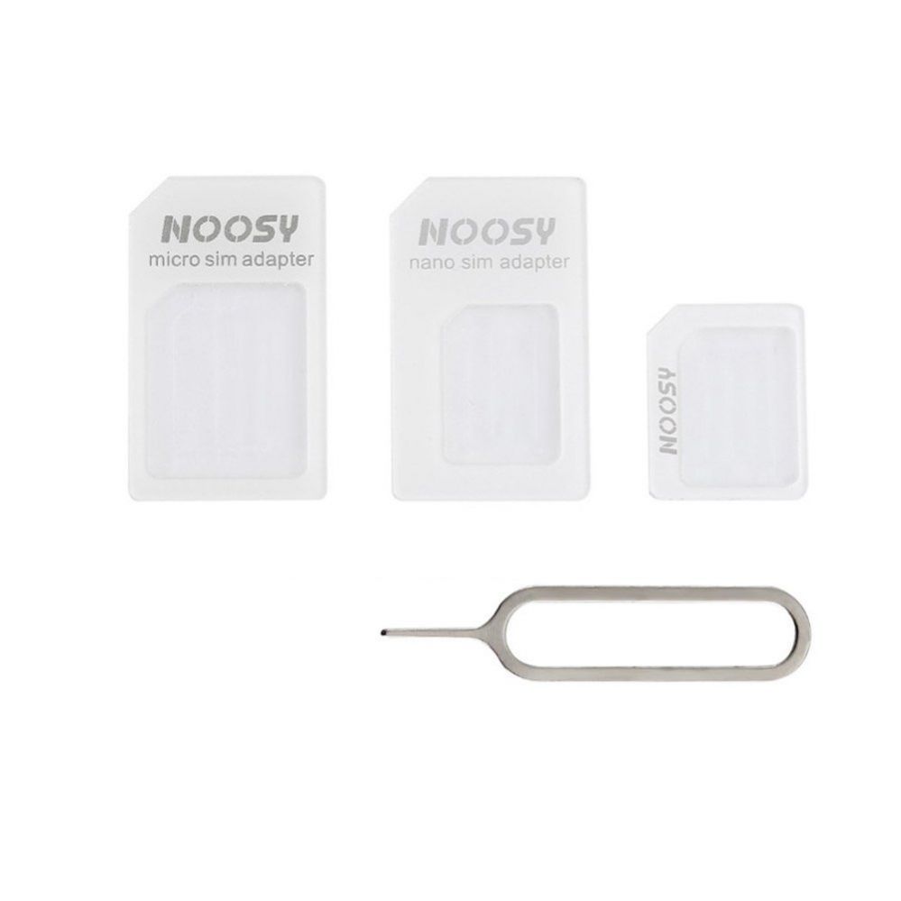 Other Hurtel Noosa SIM Card Adapter Set + Key - White