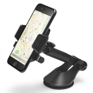 Aizmugurējais vāciņš Spigen  Spigen TS35 Car Cockpit Phone Holder - Black 