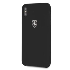 Nugarėlės dėklai Ferrari  Ferrari Hardcase FEOSIHCI65BK iPhone Xs Max black/black Silicone Off track