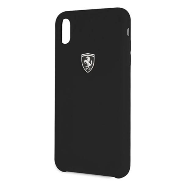 Tagakaaned Ferrari Ferrari Hardcase FEOSIHCI65BK iPhone Xs Max black/black Silicone Off track