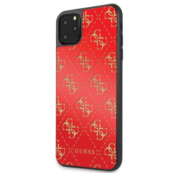 Back panel cover Guess Guess GUHCN654GGPRE iPhone 11 Pro Max red/red hard case 4G Double Layer Glitter