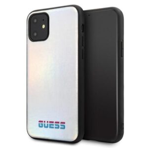 Nugarėlės dėklai Guess  Guess GUHCN65BLD iPhone 11 Pro Max silver/silver hard case Iridescent