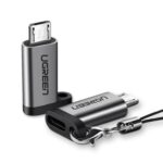 Parveidotājs Ugreen  Ugreen adapter USB Type C to micro USB adapter gray (50590) Grey