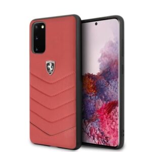 Nugarėlės dėklai Ferrari  Ferrari Hardcase FEHQUHCS62RE S20 G980 red/red Heritage