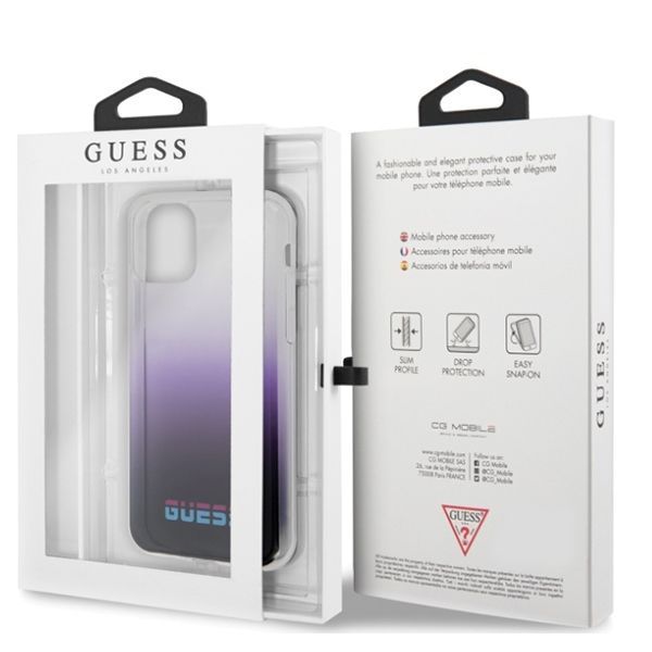 Tagakaaned Guess Guess GUHCN65DGCPI iPhone 11 Pro Max purple/gradient purple hard case California