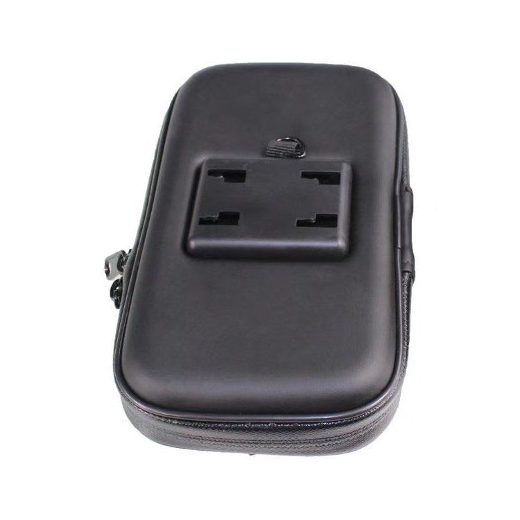 Tagakaaned Hurtel - Bike Phone waterproof Mount, Universal Case Bicycle & Motorcycle Phone Holder Mount Size XL (max phone size: 165 mm x 80 mm) black (without handlebar mounting)