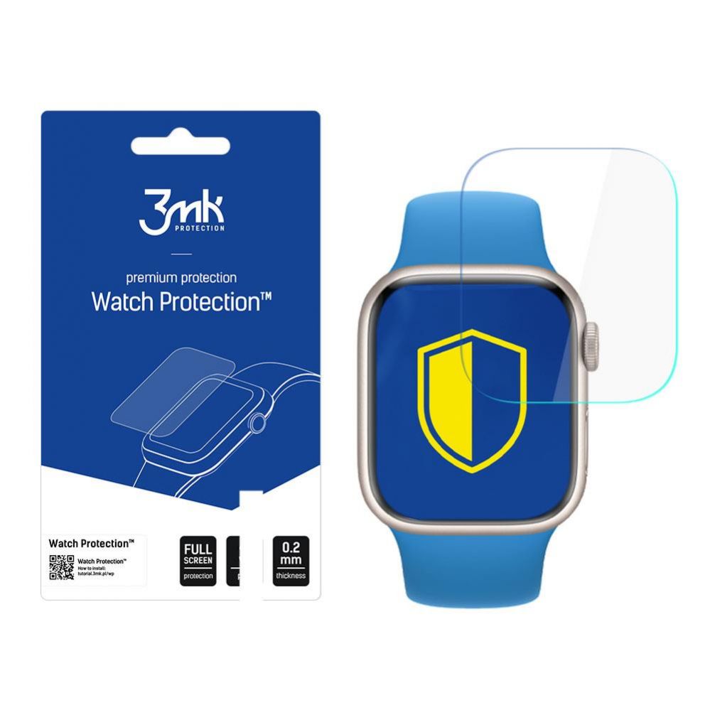 Aizsargstikls 3MK Apple Watch 7 41mm - 3mk Watch Protection v. ARC+