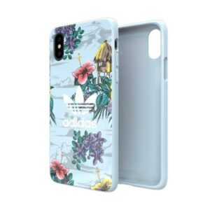 Aizmugurējais vāciņš Adidas  Adidas OR SnapCase Floral case for iPhone X / Xs - gray 
