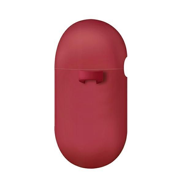 Tagakaaned UNIQ Uniq Nexo case for AirPods 3 + Ear Hooks Silicone - red
