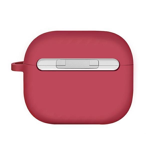 Tagakaaned UNIQ Uniq Nexo case for AirPods 3 + Ear Hooks Silicone - red
