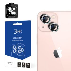 Apsauginiai stiklai 3MK  Camera glass for iPhone 13 mini 9H for 3mk Lens Protection Pro series lens - silver 