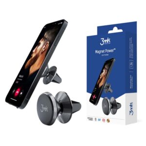 Apsauginiai stiklai 3MK  3MK Magnet Power Car Holder Magnetic car holder 