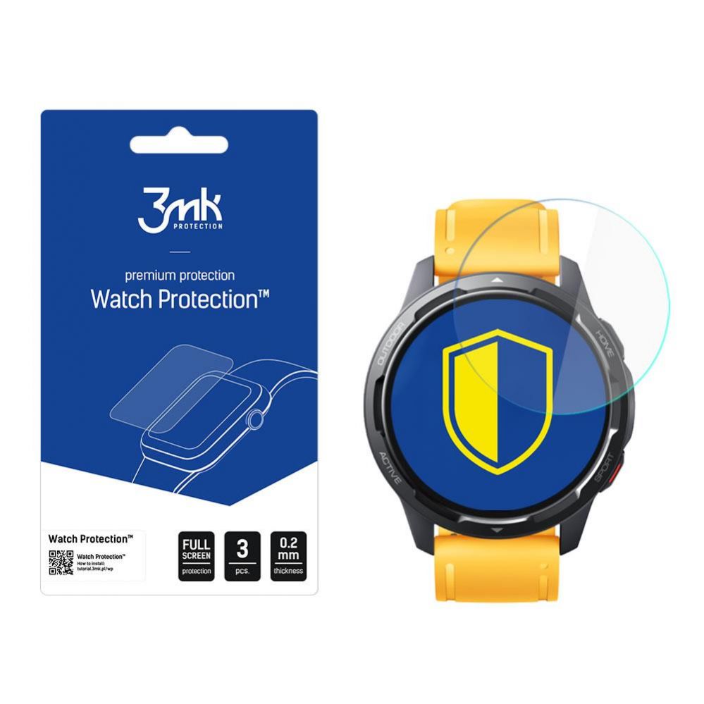 Aizsargstikls 3MK Xiaomi Watch S1 Active - 3mk Watch Protection v. FlexibleGlass Lite