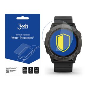 Apsauginiai stiklai 3MK  Garmin Fenix 6X Pro - 3mk Watch Protection  v. FlexibleGlass Lite 