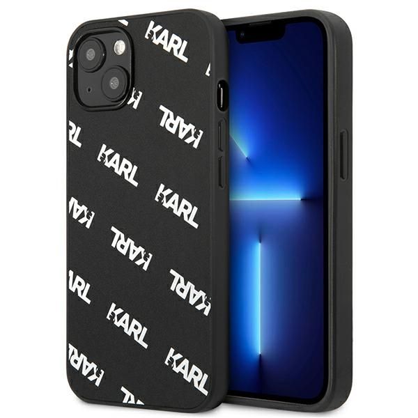 Tagakaaned Karl Lagerfeld Karl Lagerfeld Allover Case for iPhone 13 mini - Black