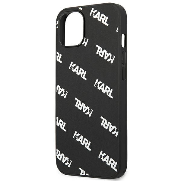 Tagakaaned Karl Lagerfeld Karl Lagerfeld Allover Case for iPhone 13 mini - Black
