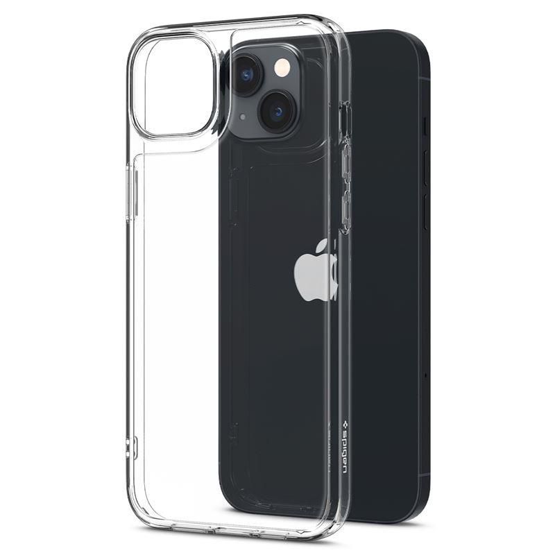 Back panel cover Spigen Spigen Quartz Hybrid iPhone 14 Plus Case - Clear