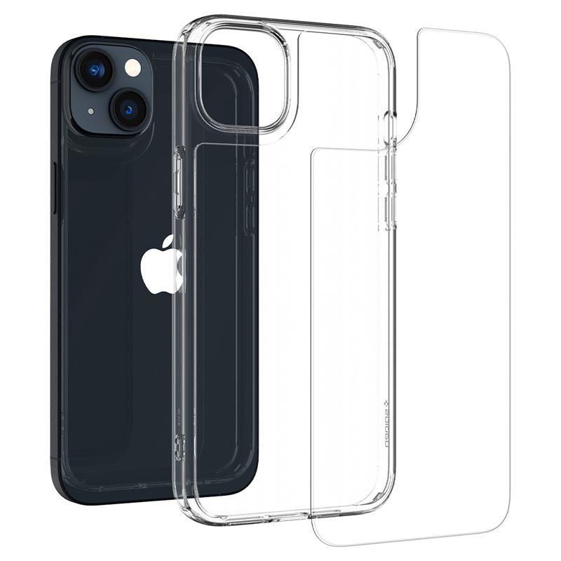 Back panel cover Spigen Spigen Quartz Hybrid iPhone 14 Plus Case - Clear