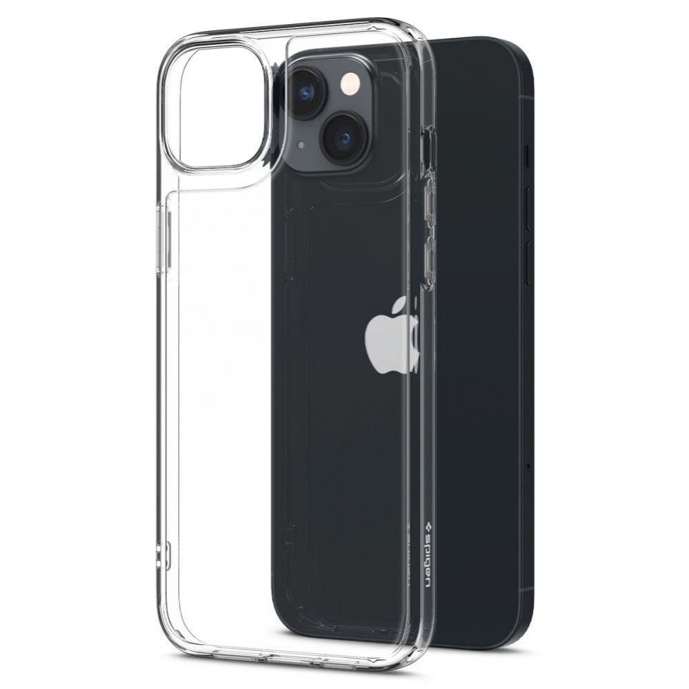 Back panel cover Spigen Spigen Quartz Hybrid iPhone 14 Plus Case - Clear