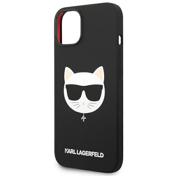 Tagakaaned Karl Lagerfeld Karl Lagerfeld KLHMP14MSLCHBK iPhone 14 Plus 6.7 "hardcase black / black Silicone Choupette Head Magsafe