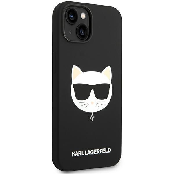 Tagakaaned Karl Lagerfeld Karl Lagerfeld KLHMP14MSLCHBK iPhone 14 Plus 6.7 "hardcase black / black Silicone Choupette Head Magsafe