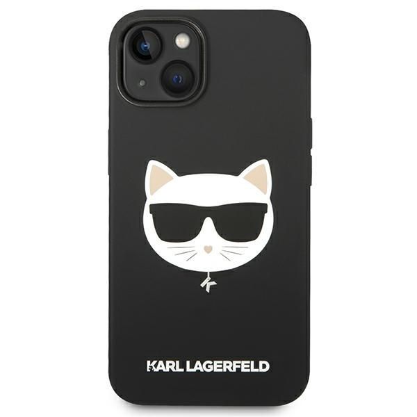 Tagakaaned Karl Lagerfeld Karl Lagerfeld KLHMP14MSLCHBK iPhone 14 Plus 6.7 "hardcase black / black Silicone Choupette Head Magsafe