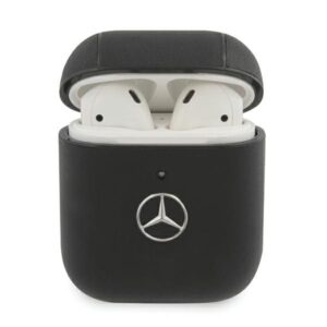 Чехол на заднюю панель Mercedes-Benz  Mercedes Electronic Line case for AirPods 1/2 - black 