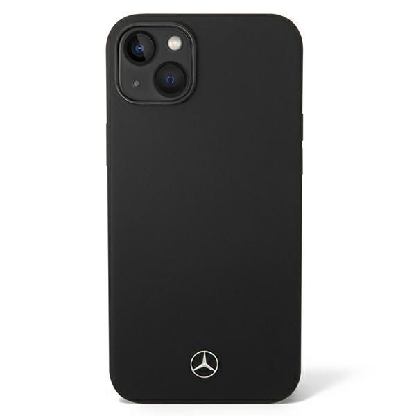 Back panel cover Mercedes-Benz Mercedes Silicone Line MagSafe case for iPhone 14 Plus - black