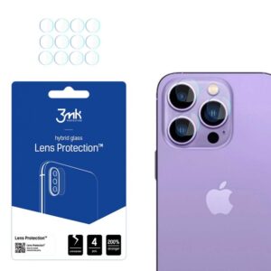 Apsauginiai stiklai 3MK  Camera Glass For iPhone 14 Pro Max / 14 Pro 7H For 3mk Series Lens Protection Lens 