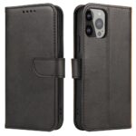 Nugarėlės dėklai Hurtel  Magnet Case case for Vivo Y77 flip cover wallet stand black 