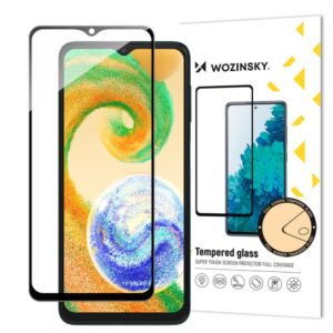 Apsauginiai stiklai Wozinsky  Wozinsky Full Glue Tempered Glass for Samsung Galaxy A04s 