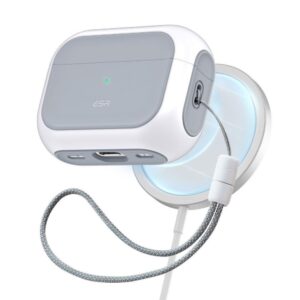 Aizmugurējais vāciņš ESR  ESR Orbit Halolock with MagSafe for Apple AirPods Pro 1 / 2 - White 