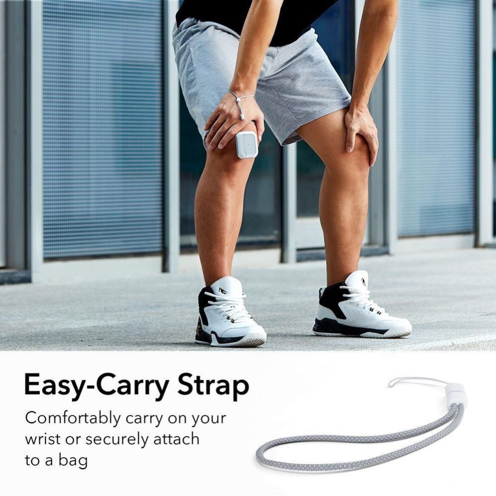 Tagakaaned ESR ESR Orbit Halolock with MagSafe for Apple AirPods Pro 1 / 2 - White