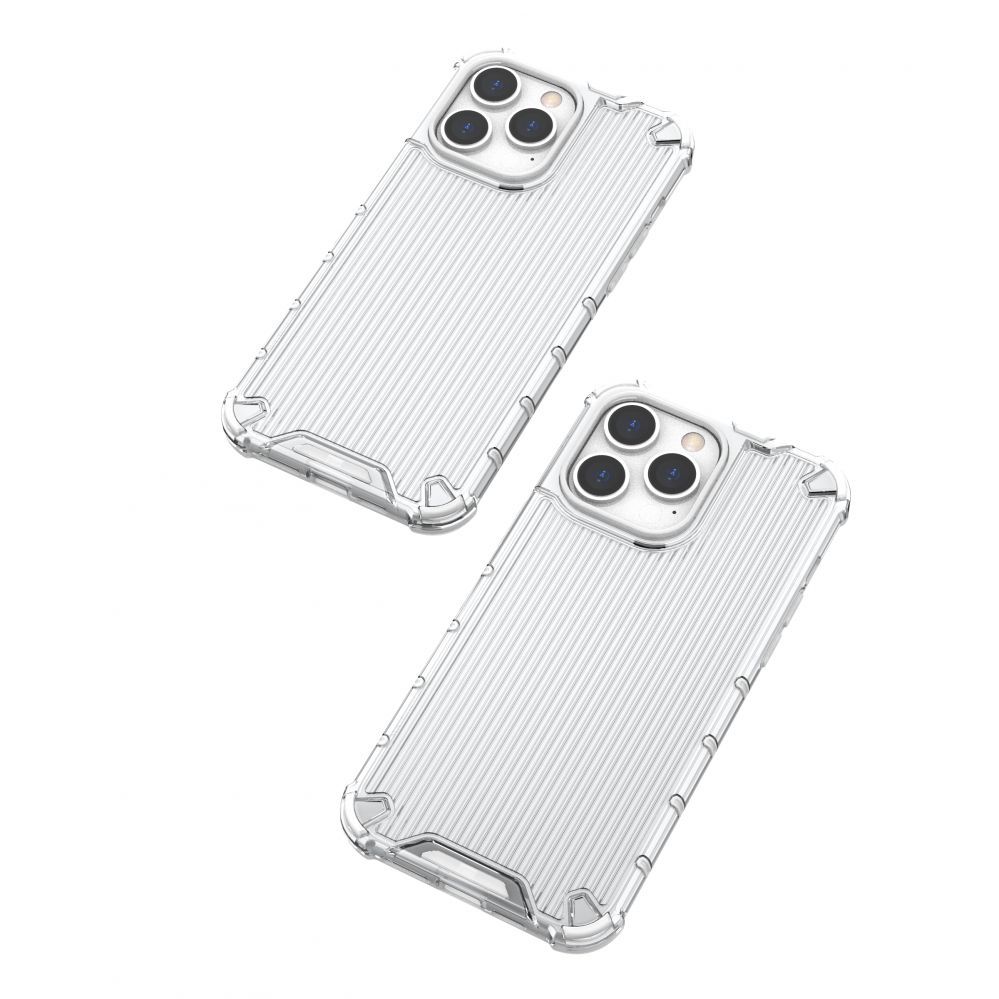 Nugarėlės dėklai Hurtel Ombre Protect Case for iPhone 13 Pro armored cover pink and blue