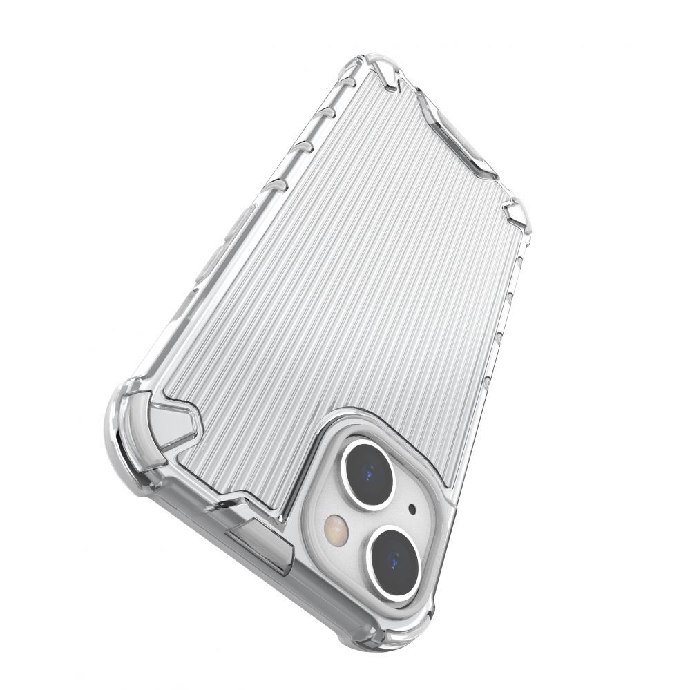 Nugarėlės dėklai Hurtel Ombre Protect Case for iPhone 14 Plus armored cover pink and blue